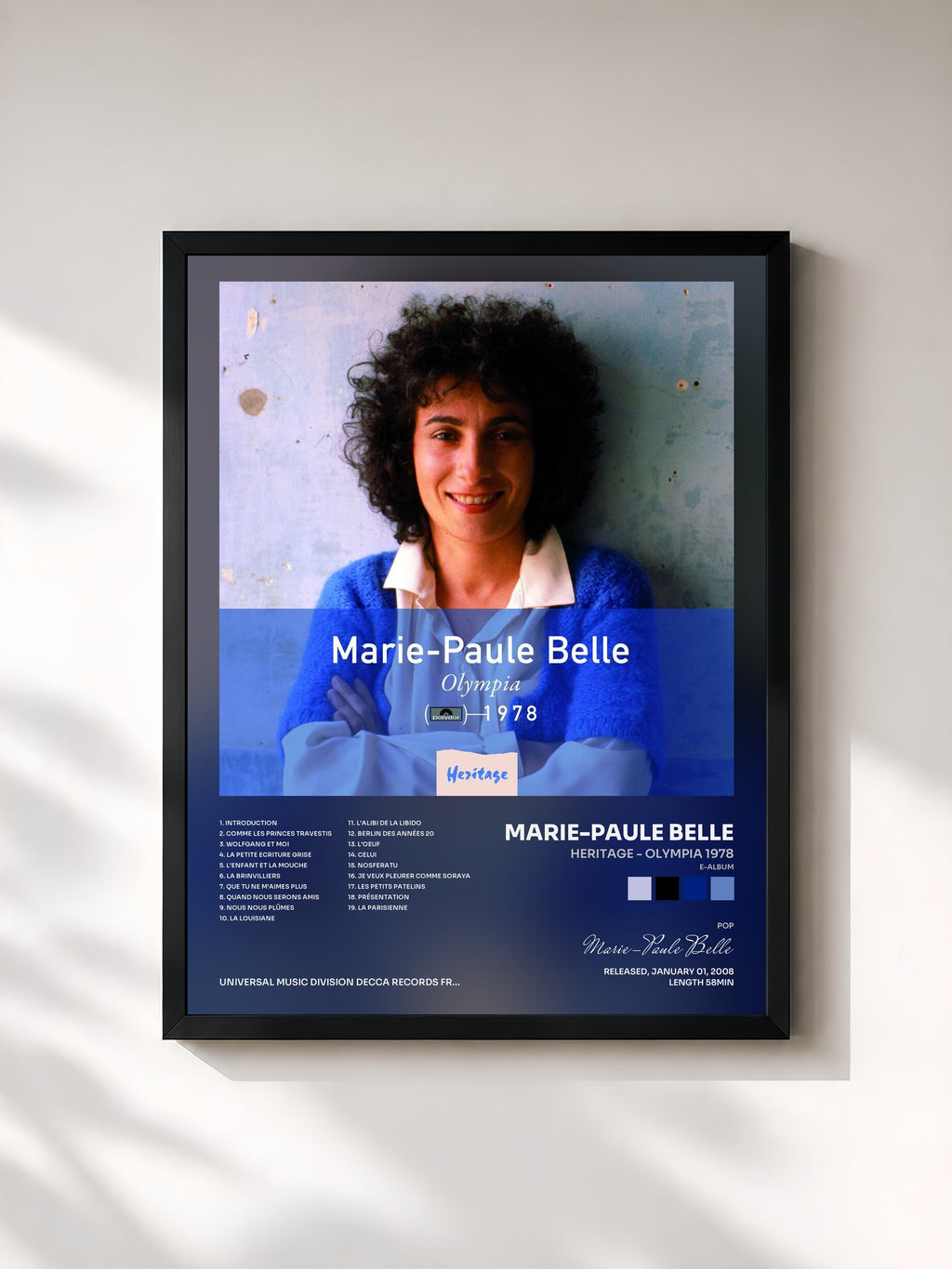 Marie-Paule Belle · Heritage - Olympia 1978 (e-album)