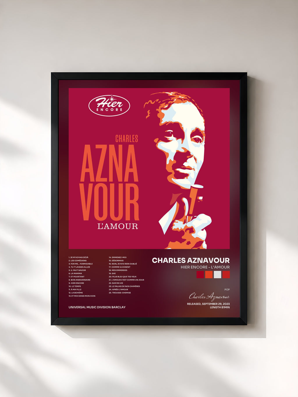Charles Aznavour · Hier encore - L'amour