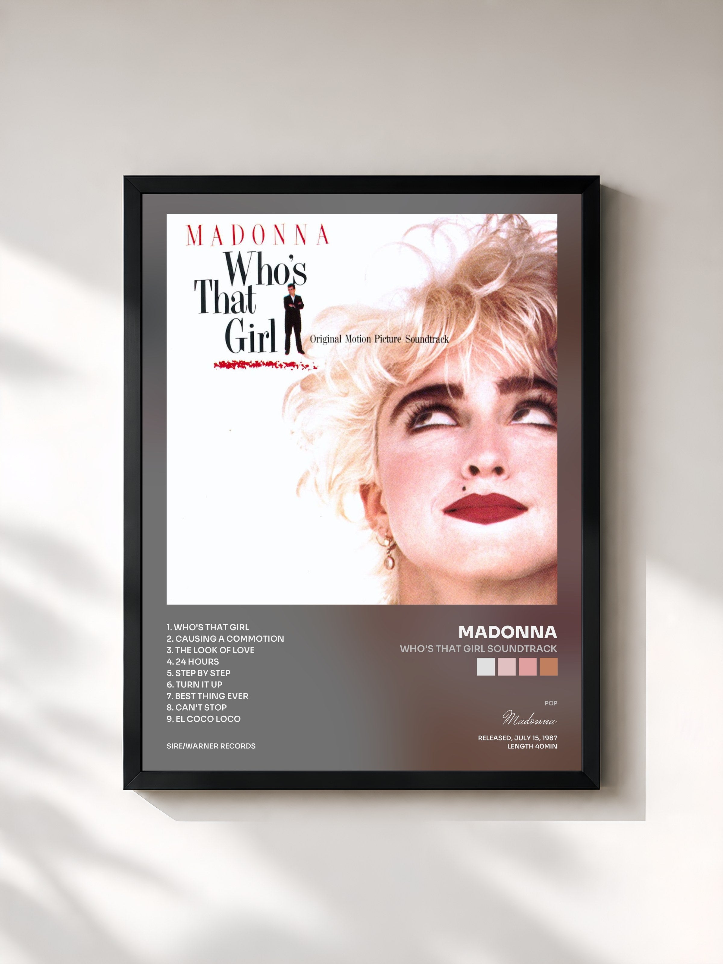 Madonna · Who's That Girl Soundtrack