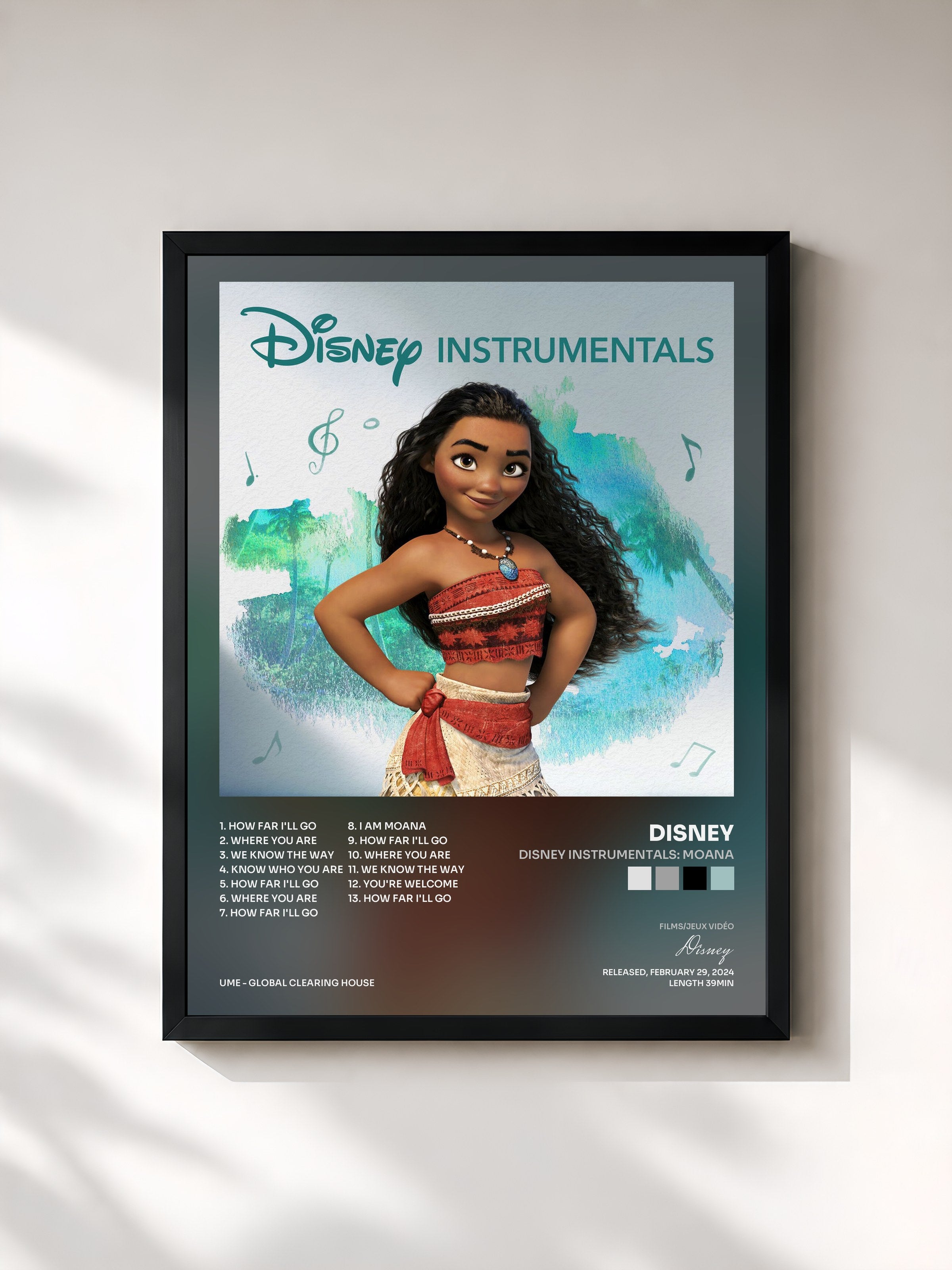 Disney · Disney Instrumentals: Moana