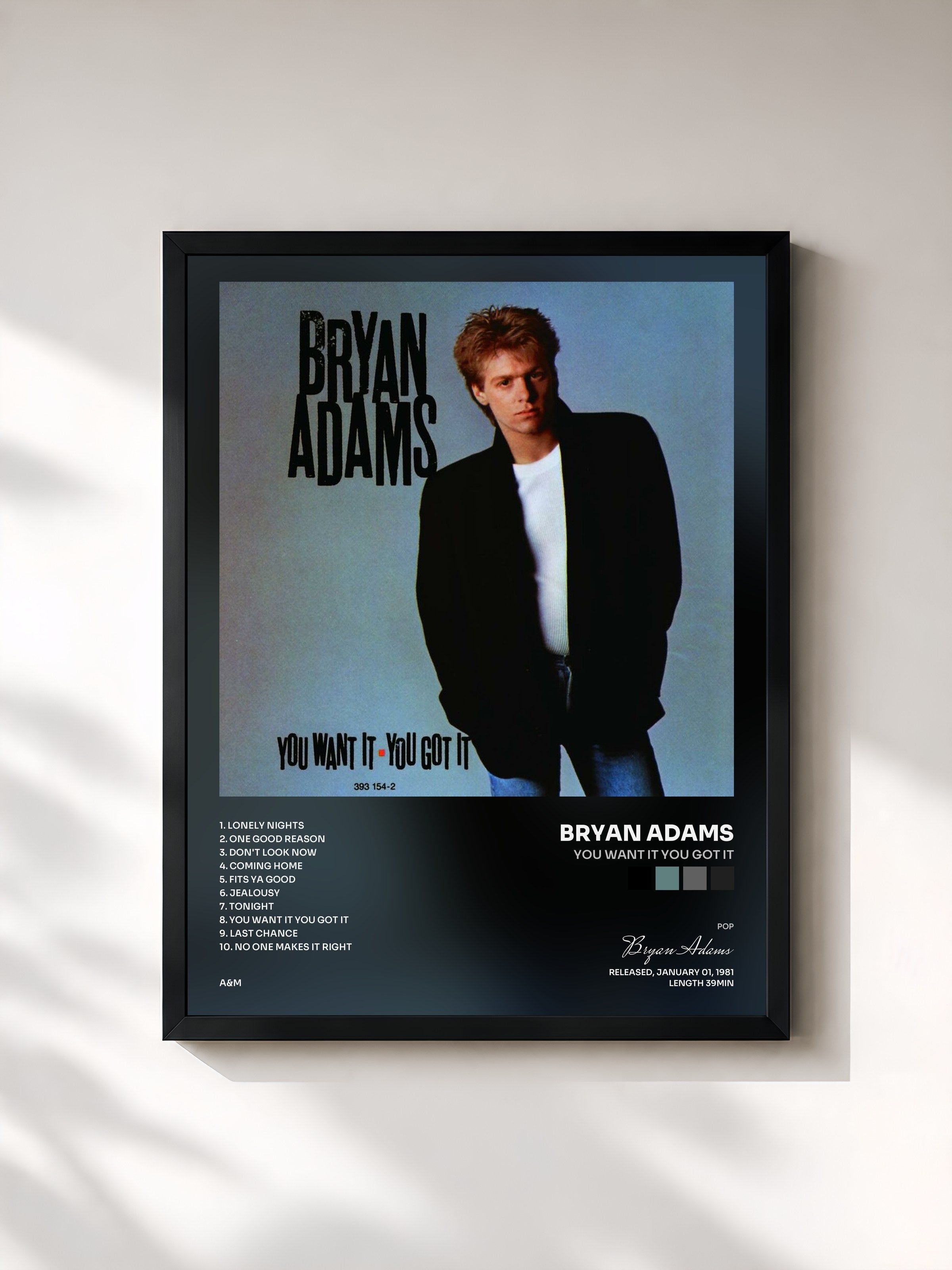 Bryan Adams · You Want It You Got It
