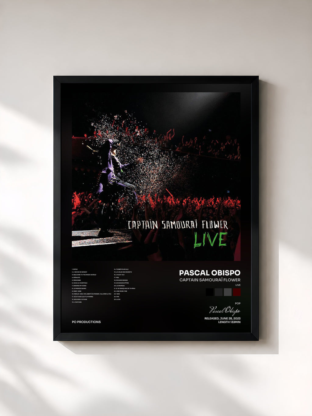 Pascal Obispo · Captain Samouraï Flower (Live)