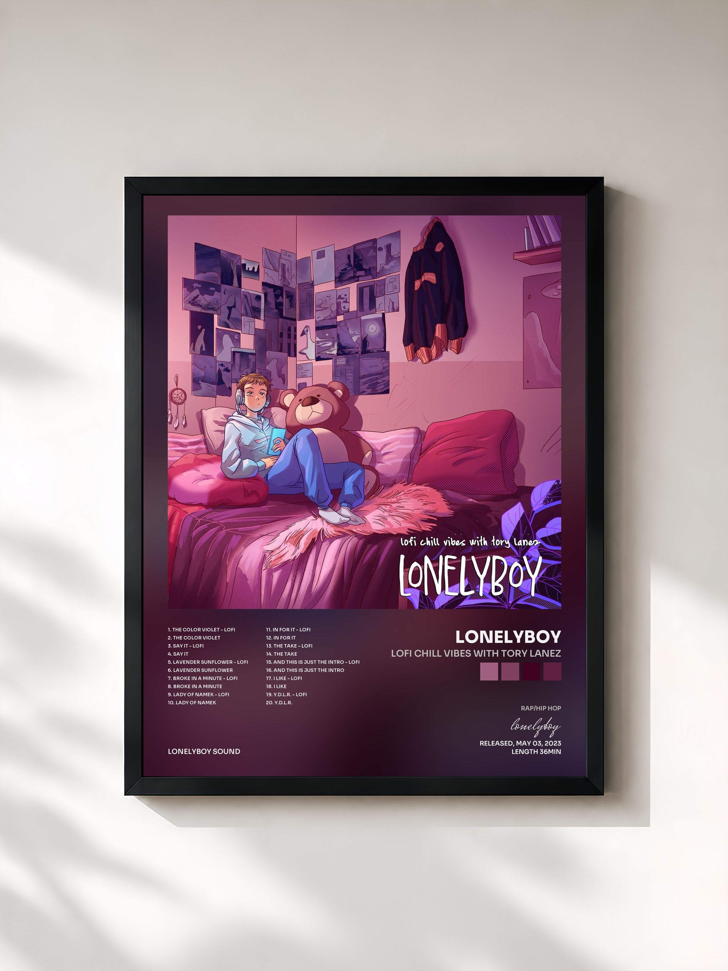 lonelyboy · lofi chill vibes with tory lanez