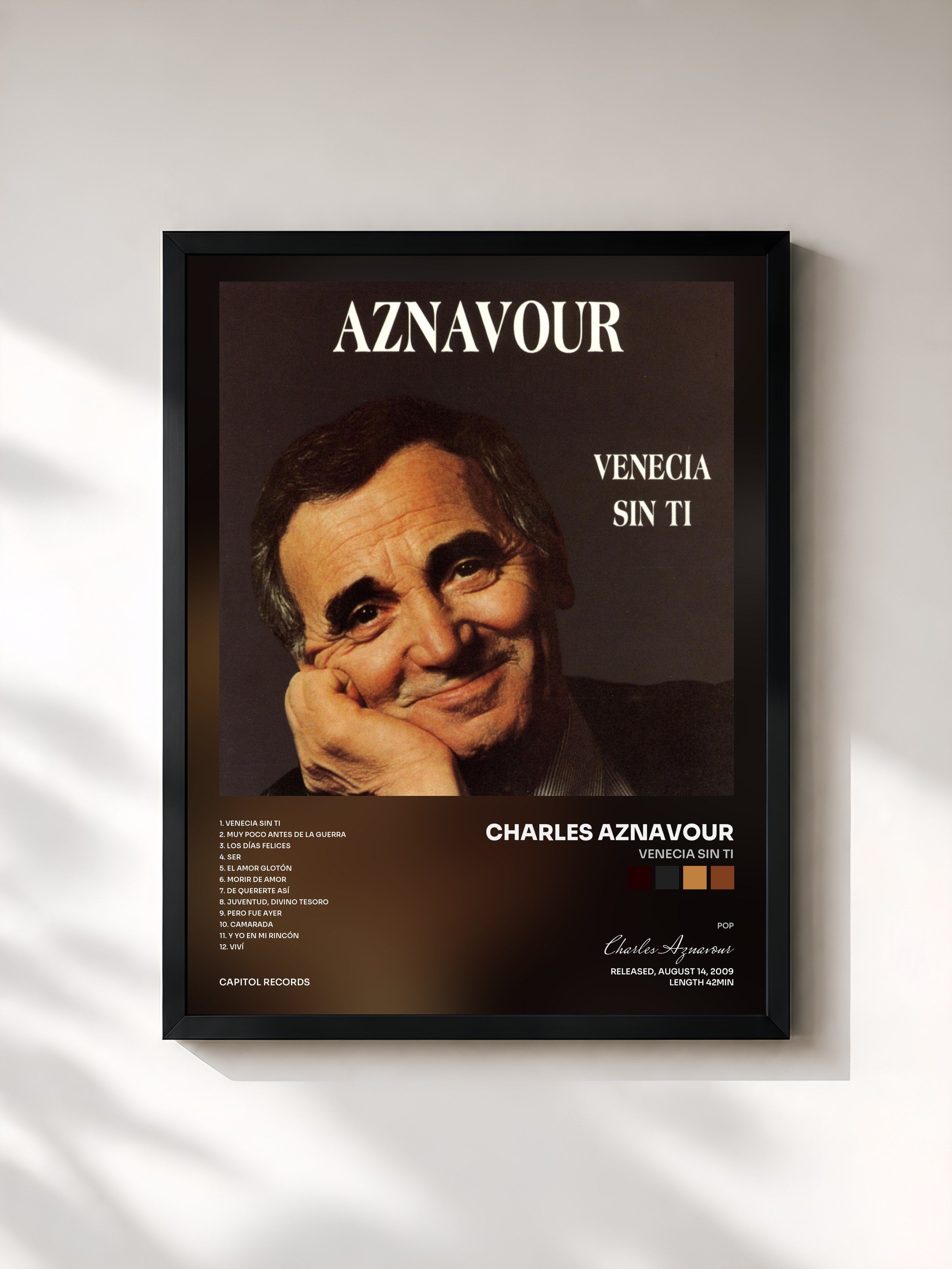 Charles Aznavour · Venecia Sin Ti