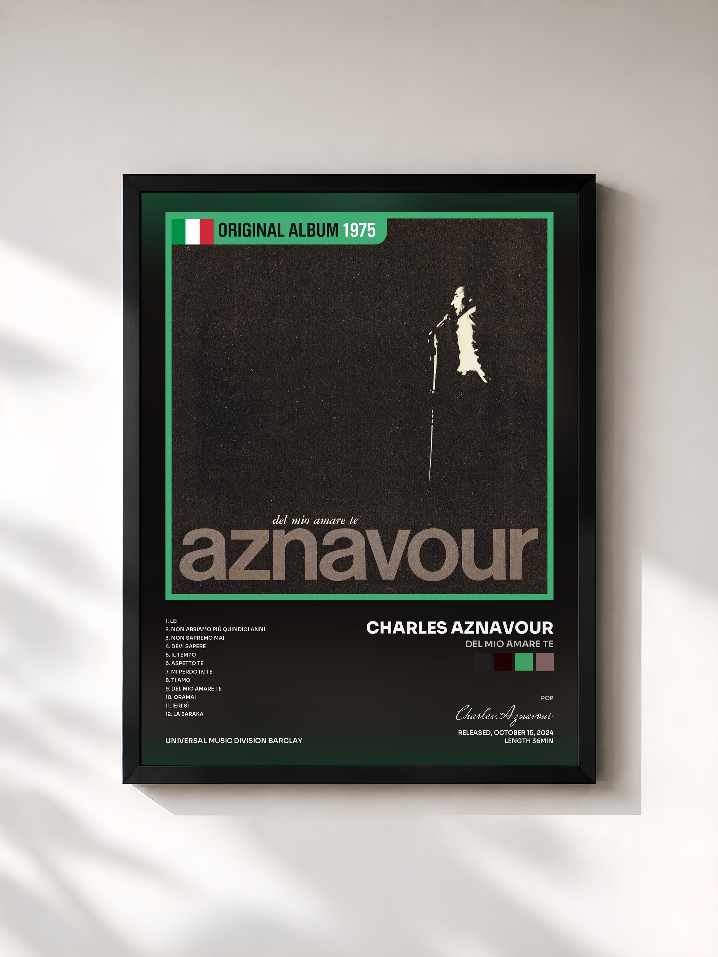 Charles Aznavour · Del mio amare te