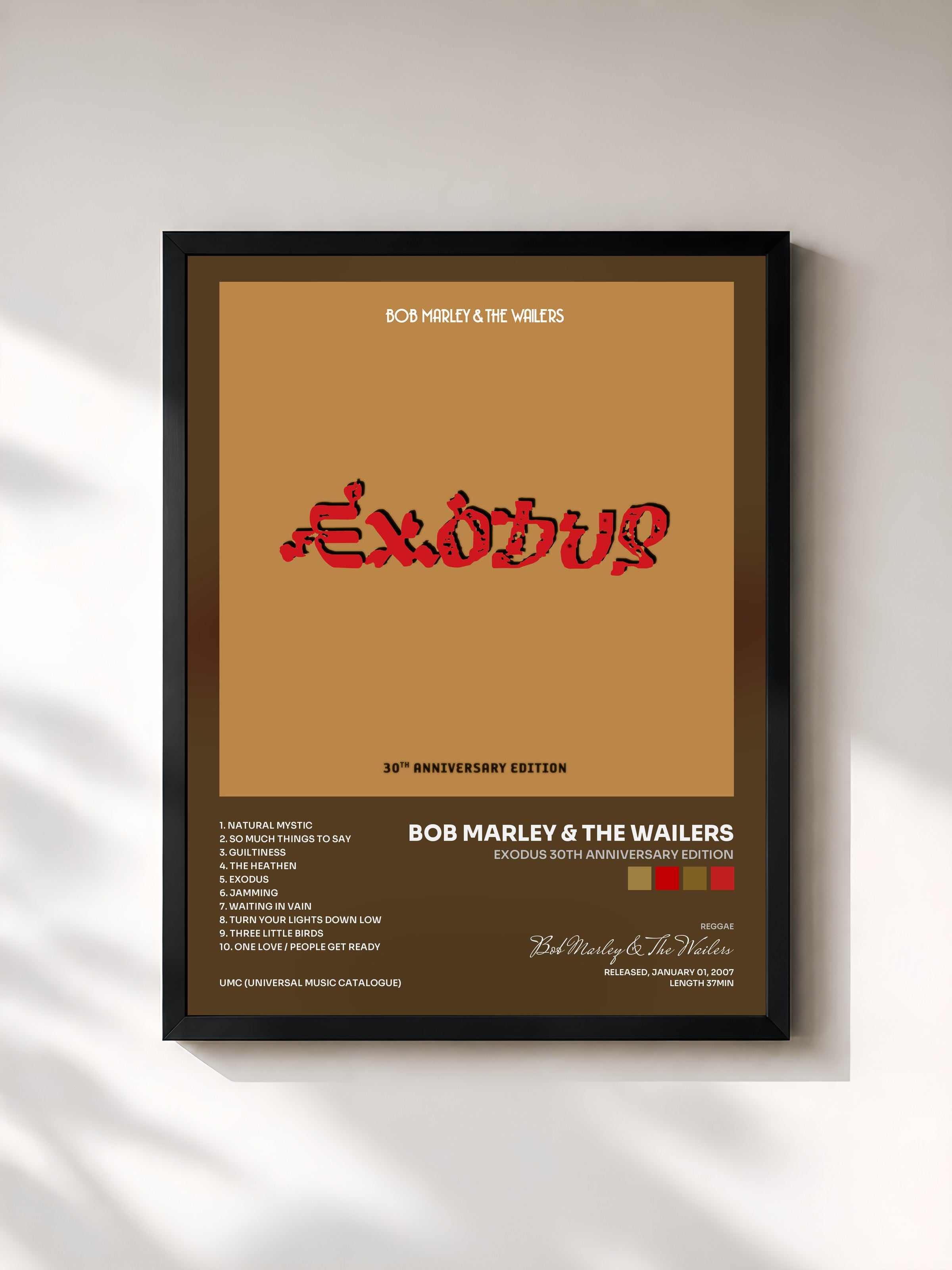Bob Marley & The Wailers · Exodus 30th Anniversary Edition