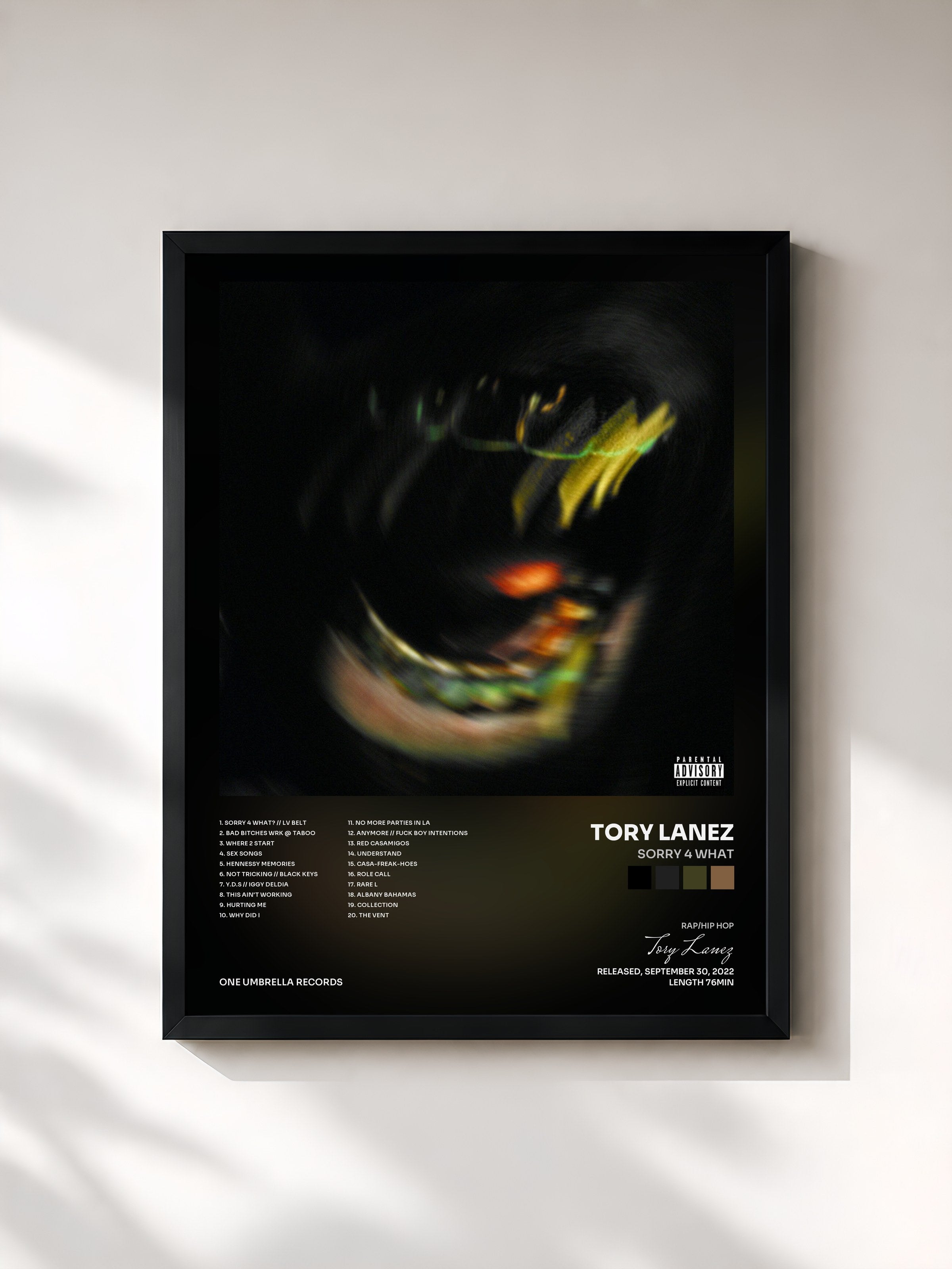 Tory Lanez · Sorry 4 What