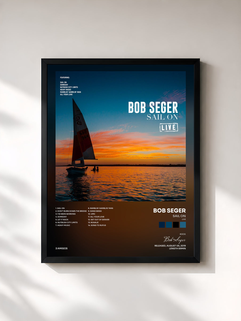 Bob Seger · Sail On (Live)