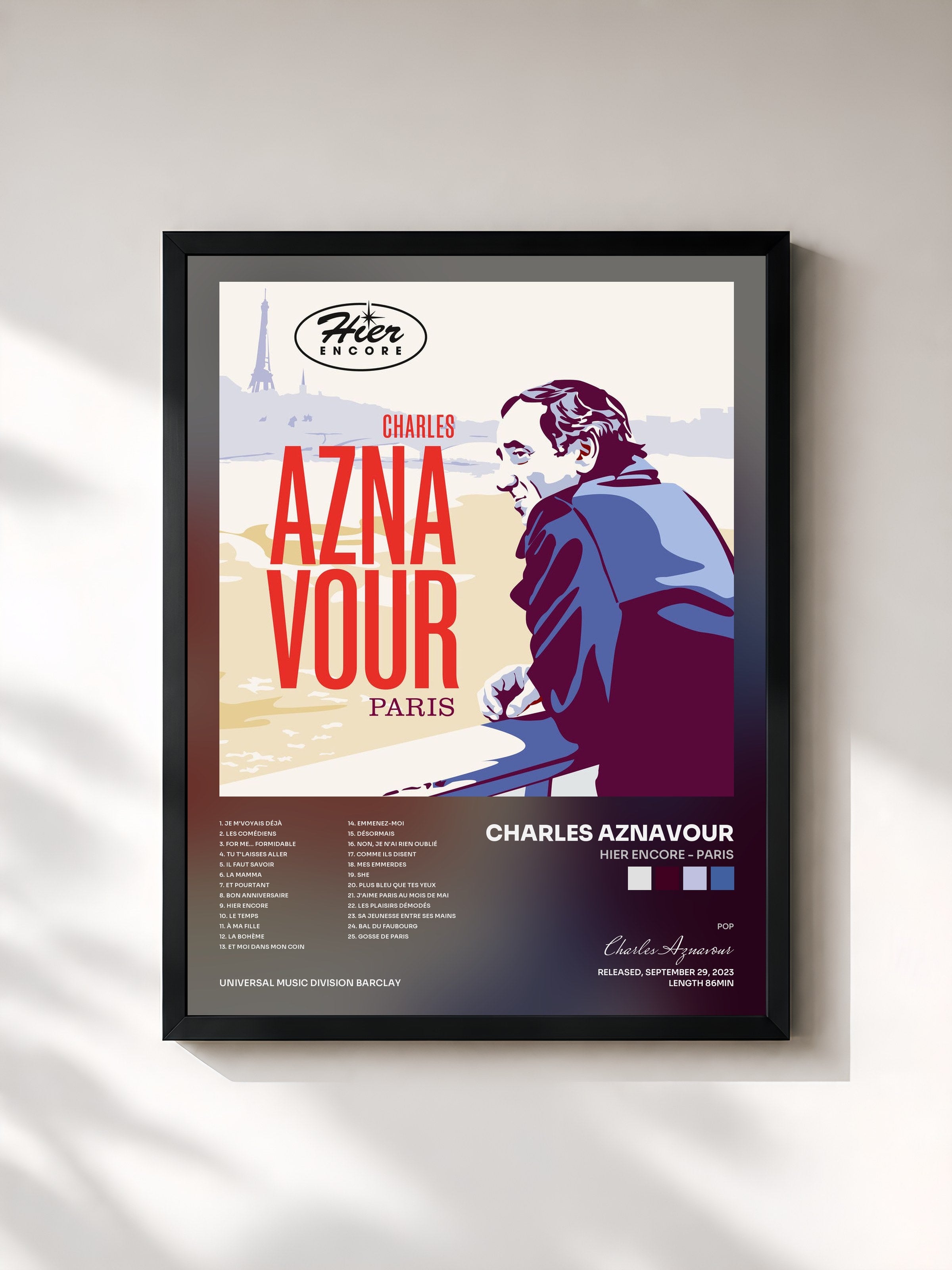 Charles Aznavour · Hier encore - Paris