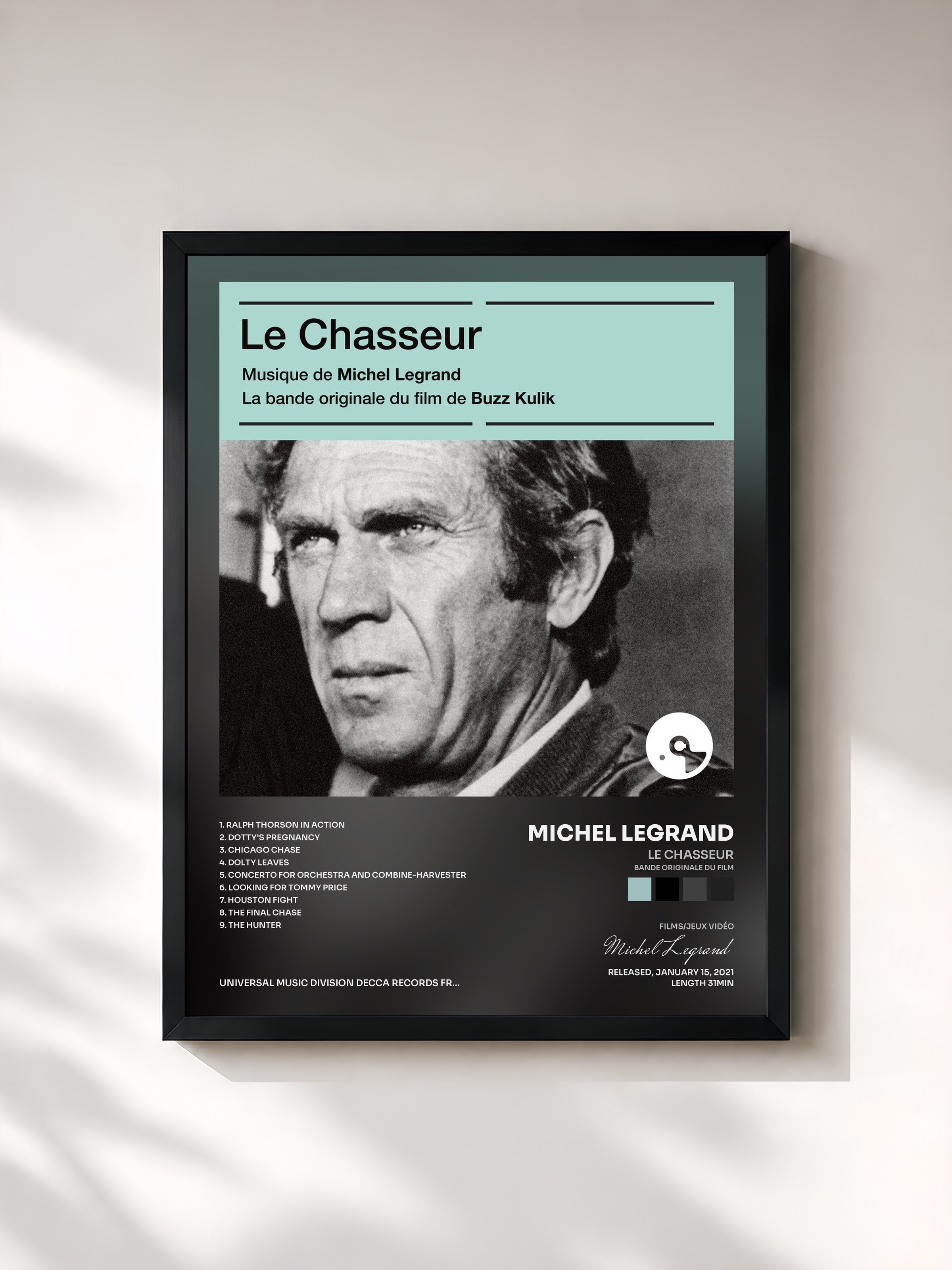 Michel Legrand · Le chasseur (Bande originale du film)