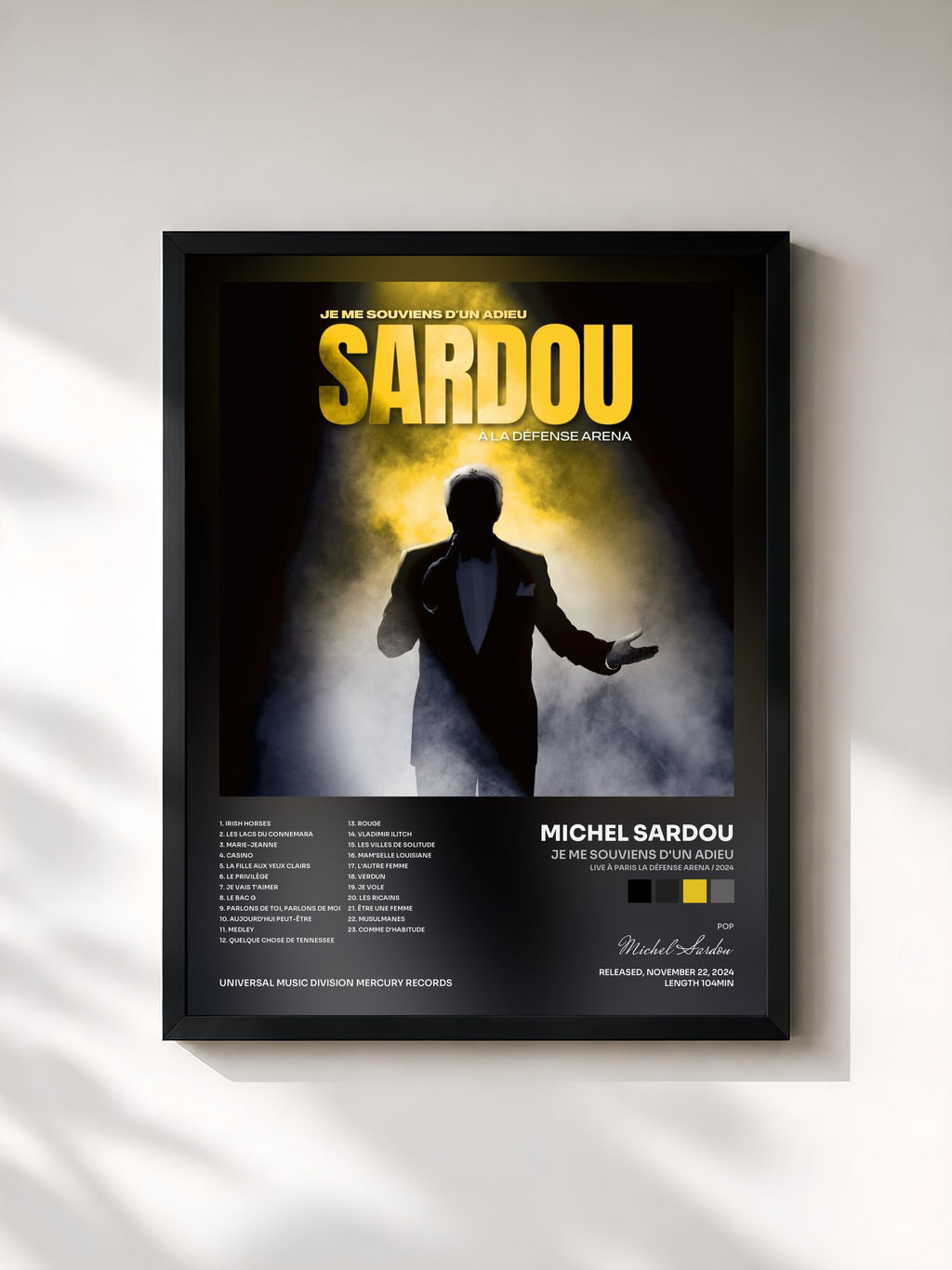 Michel Sardou · Je me souviens d'un adieu (Live à Paris La Défense Arena / 2024)