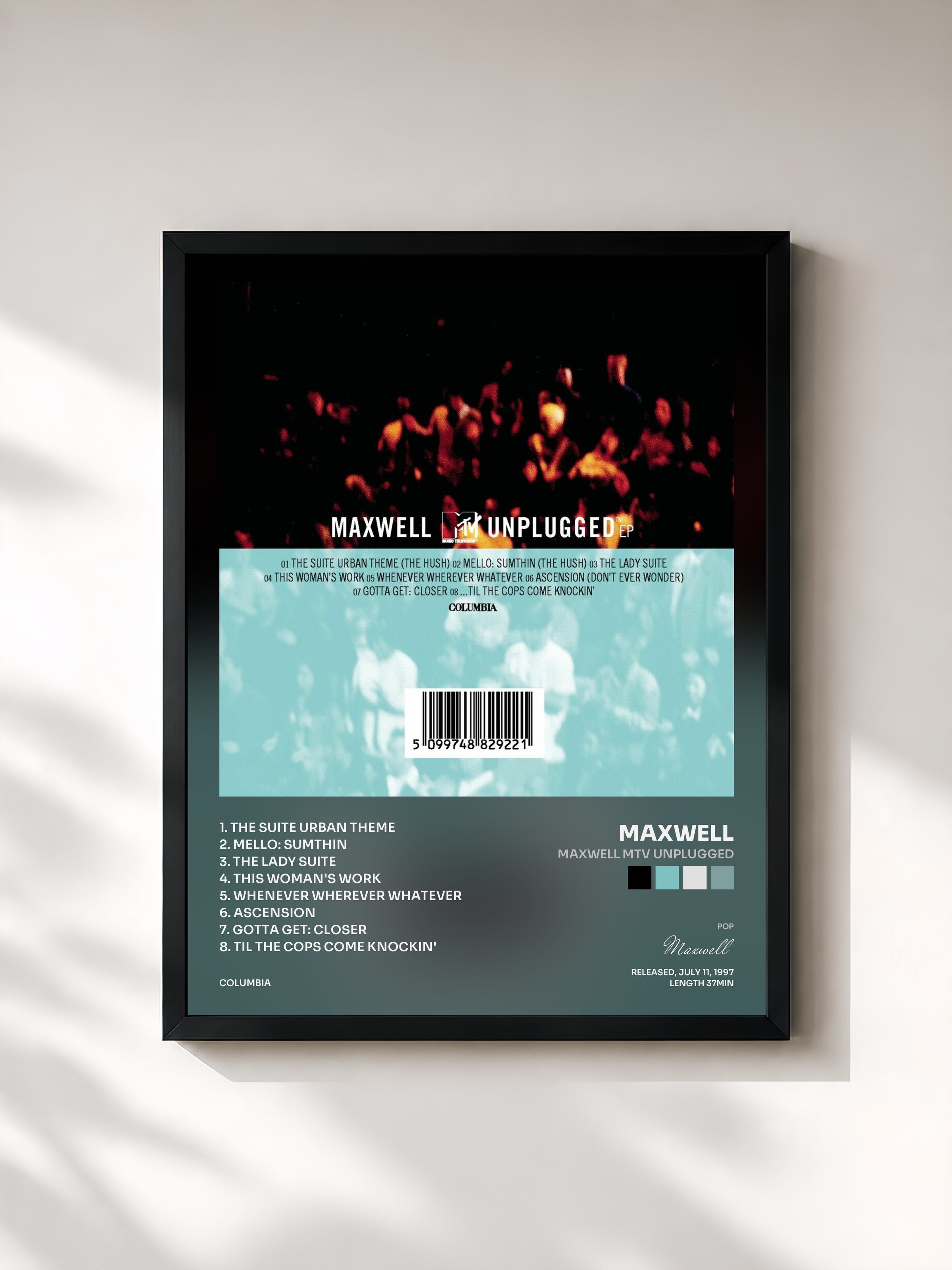 Maxwell · MAXWELL MTV UNPLUGGED