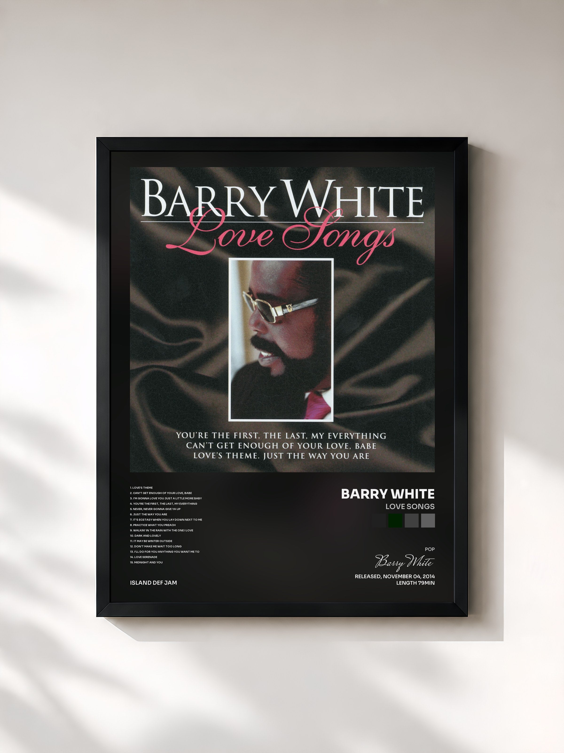 Barry White · Love Songs