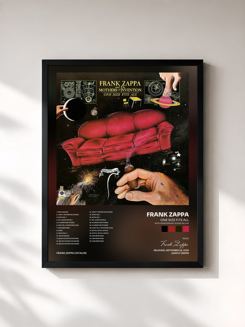 Frank Zappa · One Size Fits All (50th Anniversary Super Deluxe)