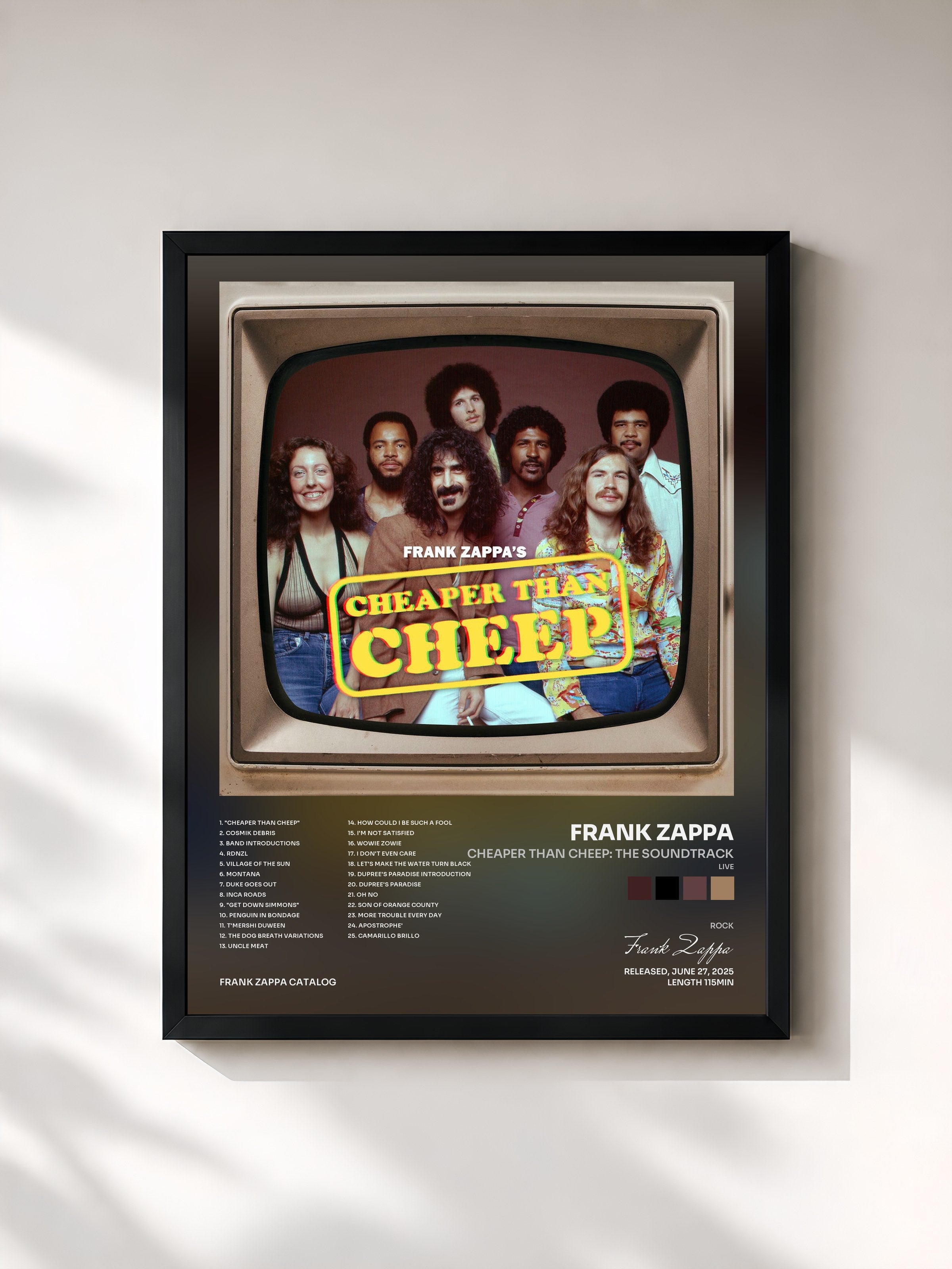 Frank Zappa · Cheaper Than Cheep: The Soundtrack (Live)