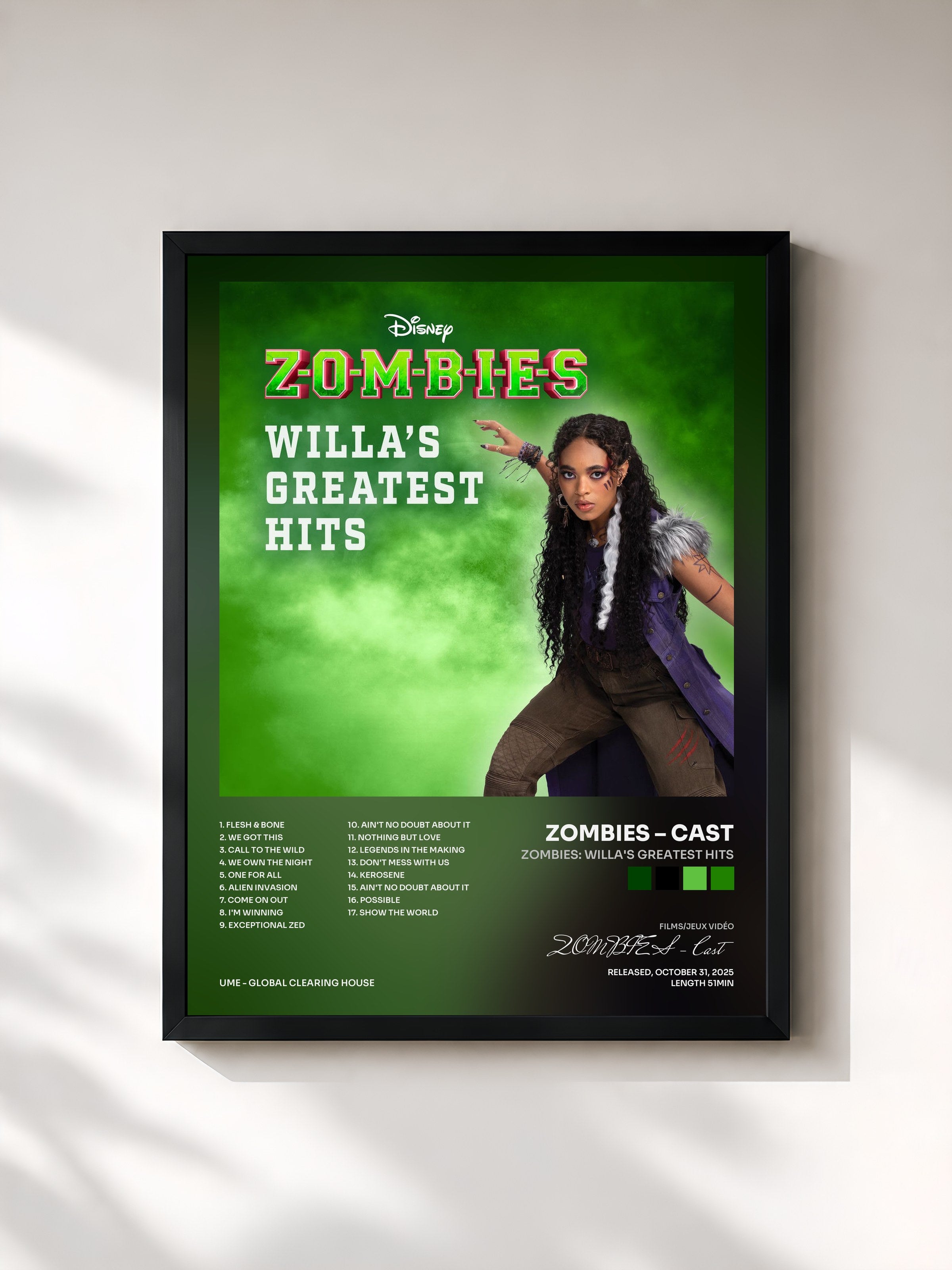ZOMBIES – Cast · Zombies: Willa's Greatest Hits
