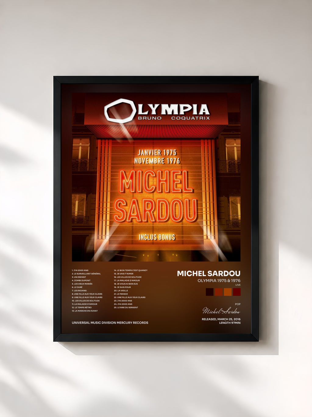 Michel Sardou · Olympia 1975 & 1976 (Live)
