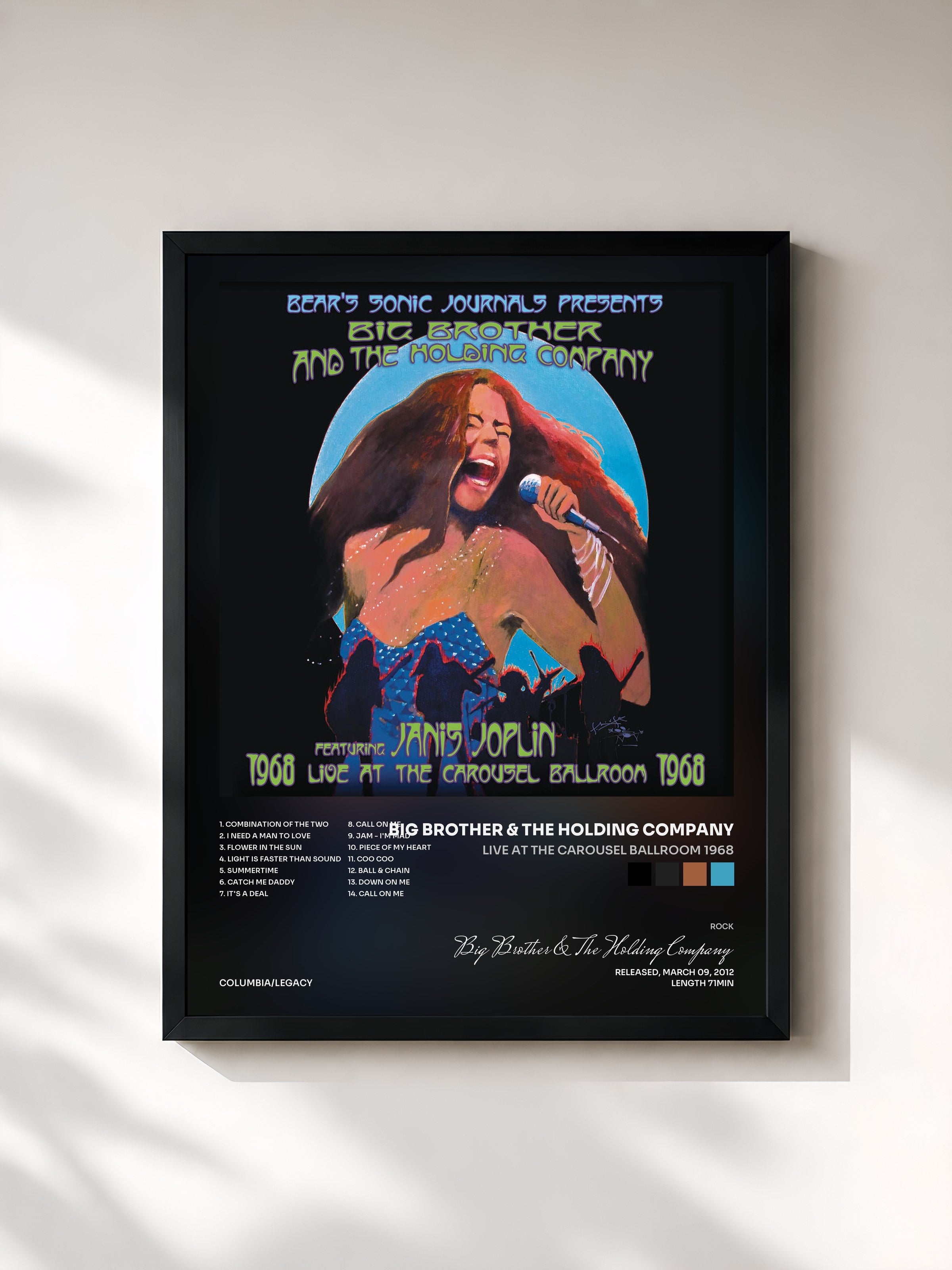 Big Brother & The Holding Company · Live At The Carousel Ballroom 1968