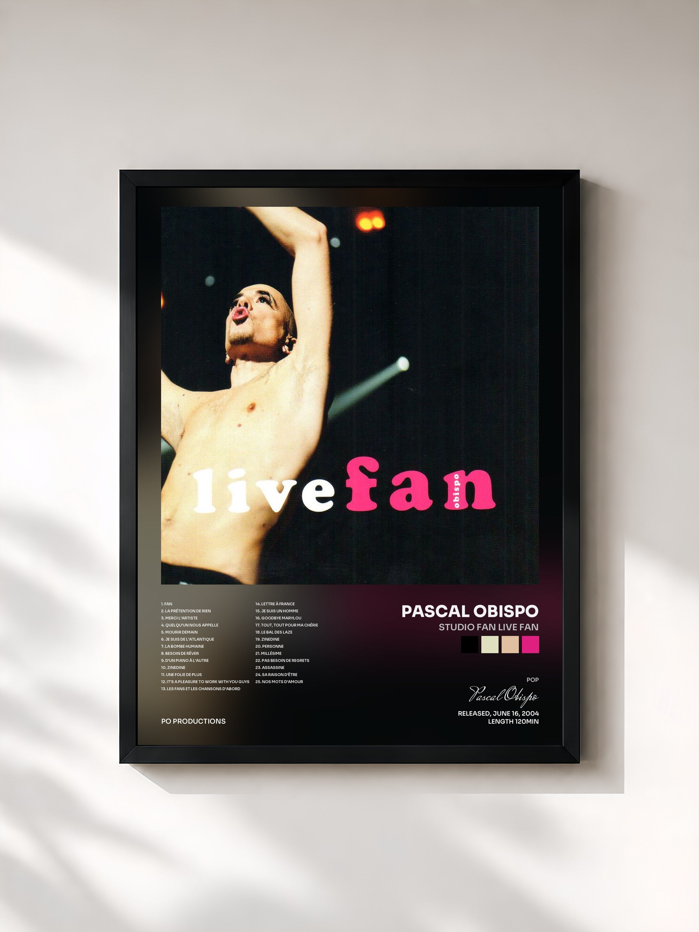Pascal Obispo · Studio Fan Live Fan