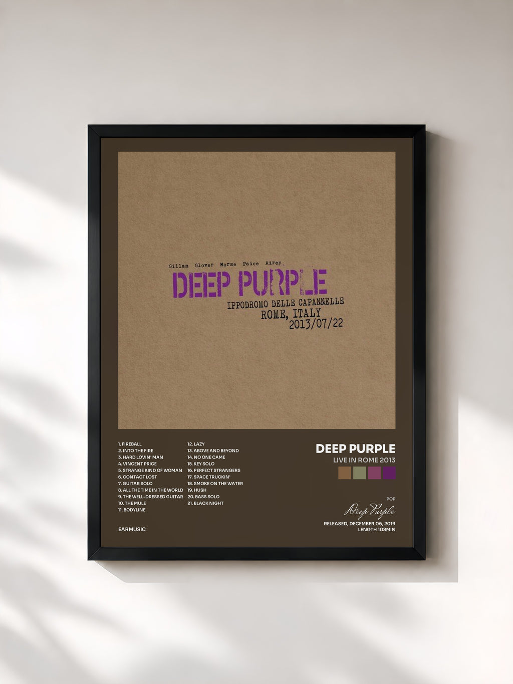 Deep Purple · Live in Rome 2013