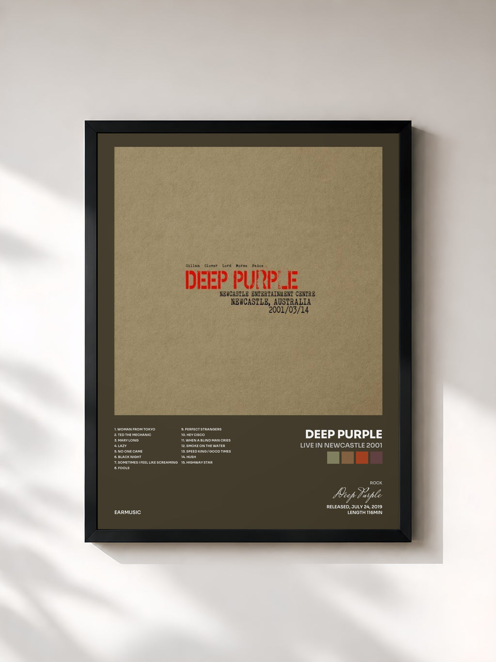 Deep Purple · Live in Newcastle 2001