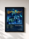 #noir Tableau de l'album 20 Years at Hogwarts… Harry Potter Themes de L'orchestra Cinematique, cadre noir, imprimé et encadré en France