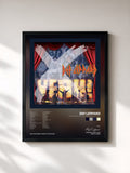 #noir Tableau de l'album X, Yeah! & Songs From The Sparkle Lounge: Rarities From The Vault de Def Leppard, cadre noir, imprimé et encadré en France
