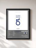 #noir SUPER SHOW 6 - SUPER JUNIOR The 6th WORLD TOUR von SUPER JUNIOR als gerahmter Kunstdruck, schwarzer Rahmen, gedruckt und gerahmt in Frankreich