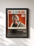 #noir Tableau de l'album Mr. Bling Bling Classics de alphonso williams, cadre noir, imprimé et encadré en France