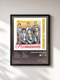 #noir Tableau de l'album Romances de Conjunto Primavera, cadre noir, imprimé et encadré en France