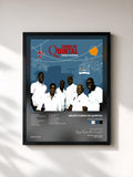 #noir Tableau de l'album Nossa Verdade de Grupo Fundo De Quintal, cadre noir, imprimé et encadré en France