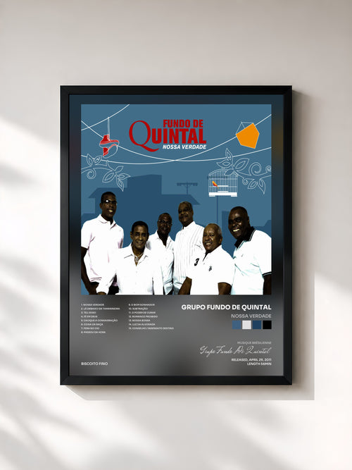 Grupo Fundo De Quintal · Nossa Verdade — Stampa incorniciata