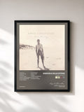 #noir Tableau de l'album Down The Way de Angus & Julia Stone, cadre noir, imprimé et encadré en France