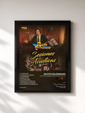 #noir Tableau de l'album Rayito Colombiano Sesiones Acústicas de Rayito Colombiano, cadre noir, imprimé et encadré en France