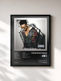 #noir Tableau de l'album Big Deal de Christopher Martin, cadre noir, imprimé et encadré en France