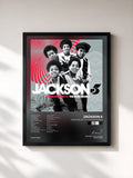 #noir Come And Get It: The Rare Pearls by Jackson 5 as a framed art print, black frame, printed and framed in France