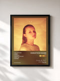 #noir Tableau de l'album CDW de Charlotte Day Wilson, cadre noir, imprimé et encadré en France