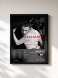#noir Tableau de l'album Lass es Liebe sein - Die schönsten Lieder (Deluxe Edition) de Rosenstolz, cadre noir, imprimé et encadré en France