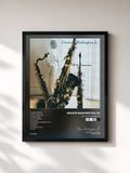 #noir All My Tomorrows di Grover Washington, Jr. in stampa incorniciata, cornice nera, stampata e incorniciata in Francia