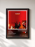 #noir Tableau de l'album The Dream Synopsis de The Last Shadow Puppets, cadre noir, imprimé et encadré en France