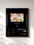 #noir Tableau de l'album Welcome To The Pleasuredome (Deluxe) de Frankie Goes to Hollywood, cadre noir, imprimé et encadré en France
