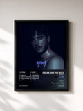 #noir Tableau de l'album Infinity de Oscar and the Wolf, cadre noir, imprimé et encadré en France