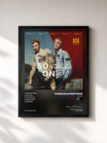 #noir Tableau de l'album SOON de Marcus & Martinus, cadre noir, imprimé et encadré en France