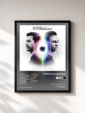 #noir Tableau de l'album Mystery Machine de Matrix & Futurebound, cadre noir, imprimé et encadré en France