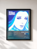 #noir Tableau de l'album Ode To Bobbie Gentry... The Capitol Years de Bobbie Gentry, cadre noir, imprimé et encadré en France