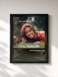 #noir Tableau de l'album Music Makes My Day de Olivia Newton-John, cadre noir, imprimé et encadré en France