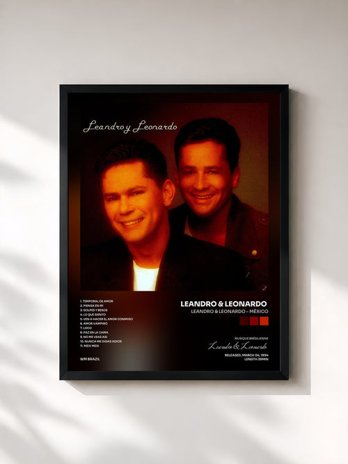 Leandro & Leonardo  · Leandro & Leonardo - México — Affiche encadrée