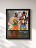 #noir Homebase: The Remixes von DJ Jazzy Jeff & The Fresh Prince als gerahmter Kunstdruck, schwarzer Rahmen, gedruckt und gerahmt in Frankreich