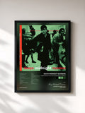 #noir Tableau de l'album Searching For The Young Soul Rebels de Dexys Midnight Runners, cadre noir, imprimé et encadré en France