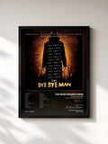 #noir Tableau de l'album The Bye Bye Man (Original Motion Picture Soundtrack) de The Newton Brothers, cadre noir, imprimé et encadré en France